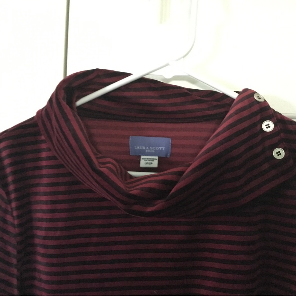 Laura Scott velour sweater